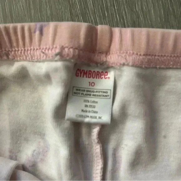 Girls Gymboree Pink Unicorn Pajama Pants Size 10 - Picture 4 of 4